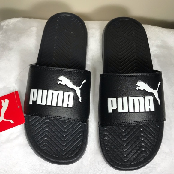🛍Puma Popcat Slip-ons. Black and White - Picture 2 of 4